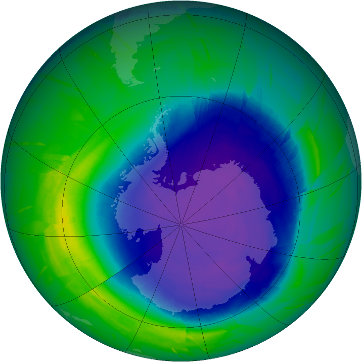 Ozone Map 2010-09-26